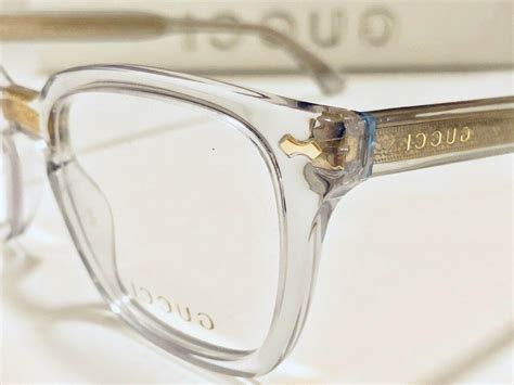 clear designer glasses gucci|gucci clear optical glasses.